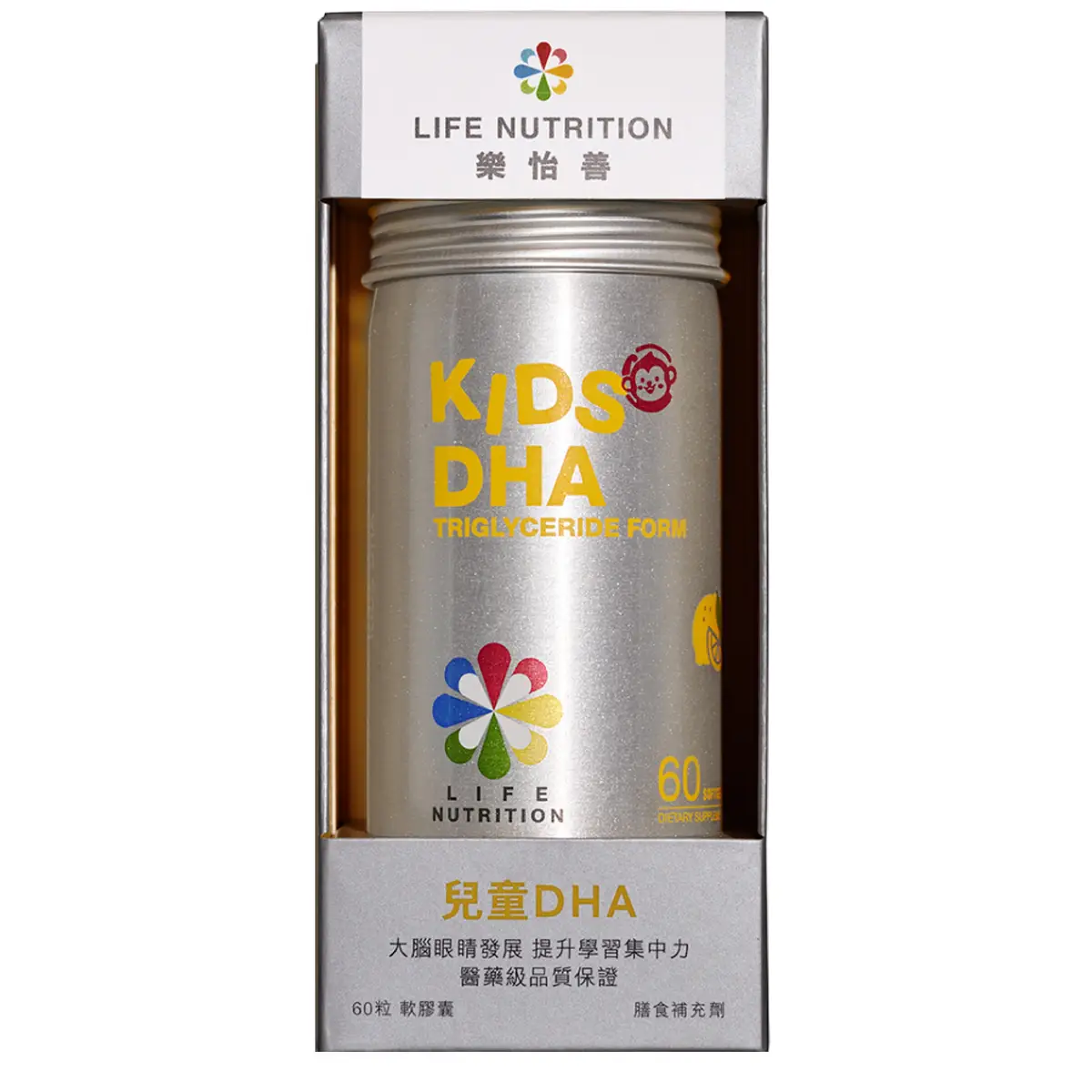 Life Nutrition樂怡善兒童DHA 60粒