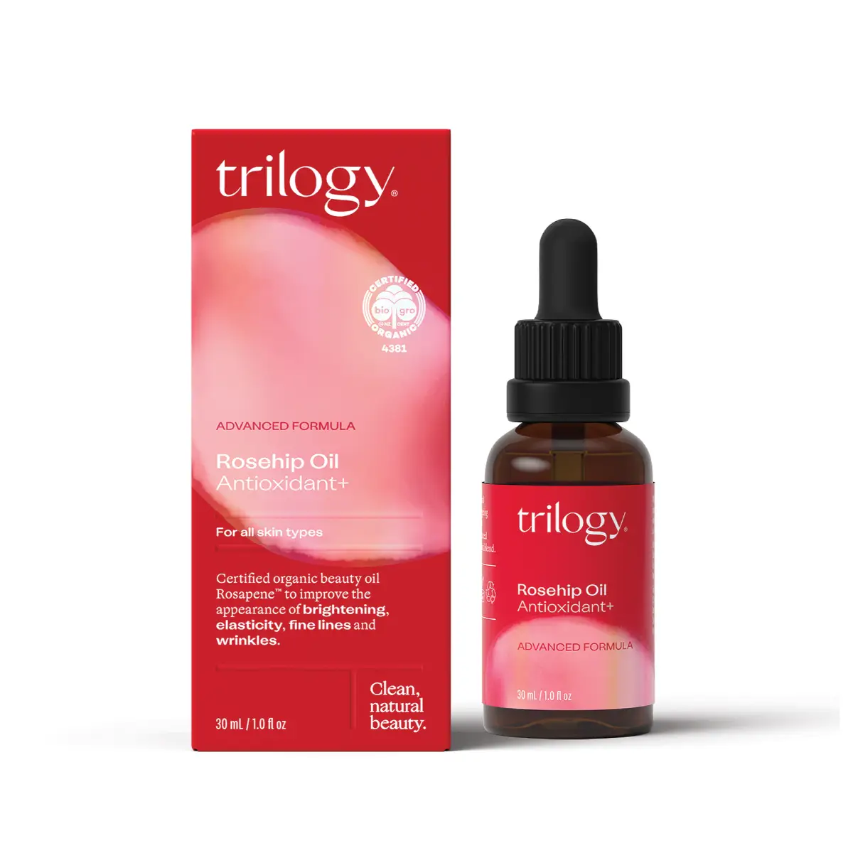 Trilogy有機認證玫瑰果油抗氧化+ 30毫升
