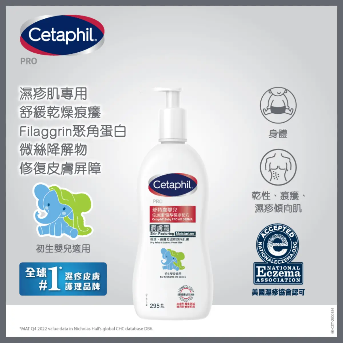 Cetaphil Pro AD Derma Moisturizer Baby 295ml