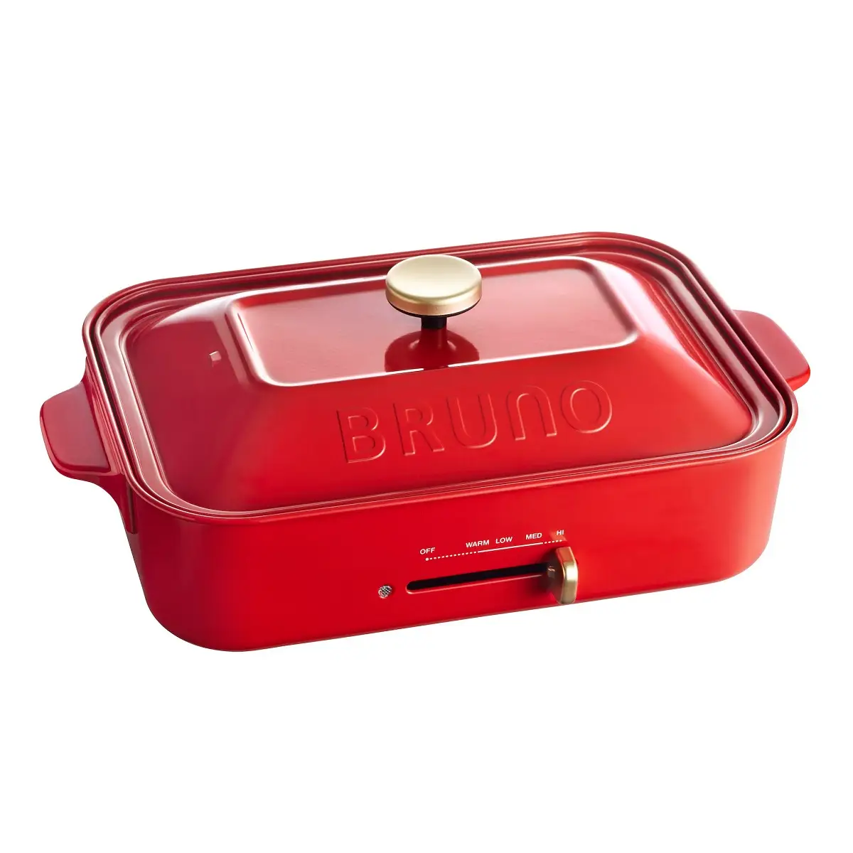 Bruno Compact Hot Plate-Red 1pc (Home Delivery Only)