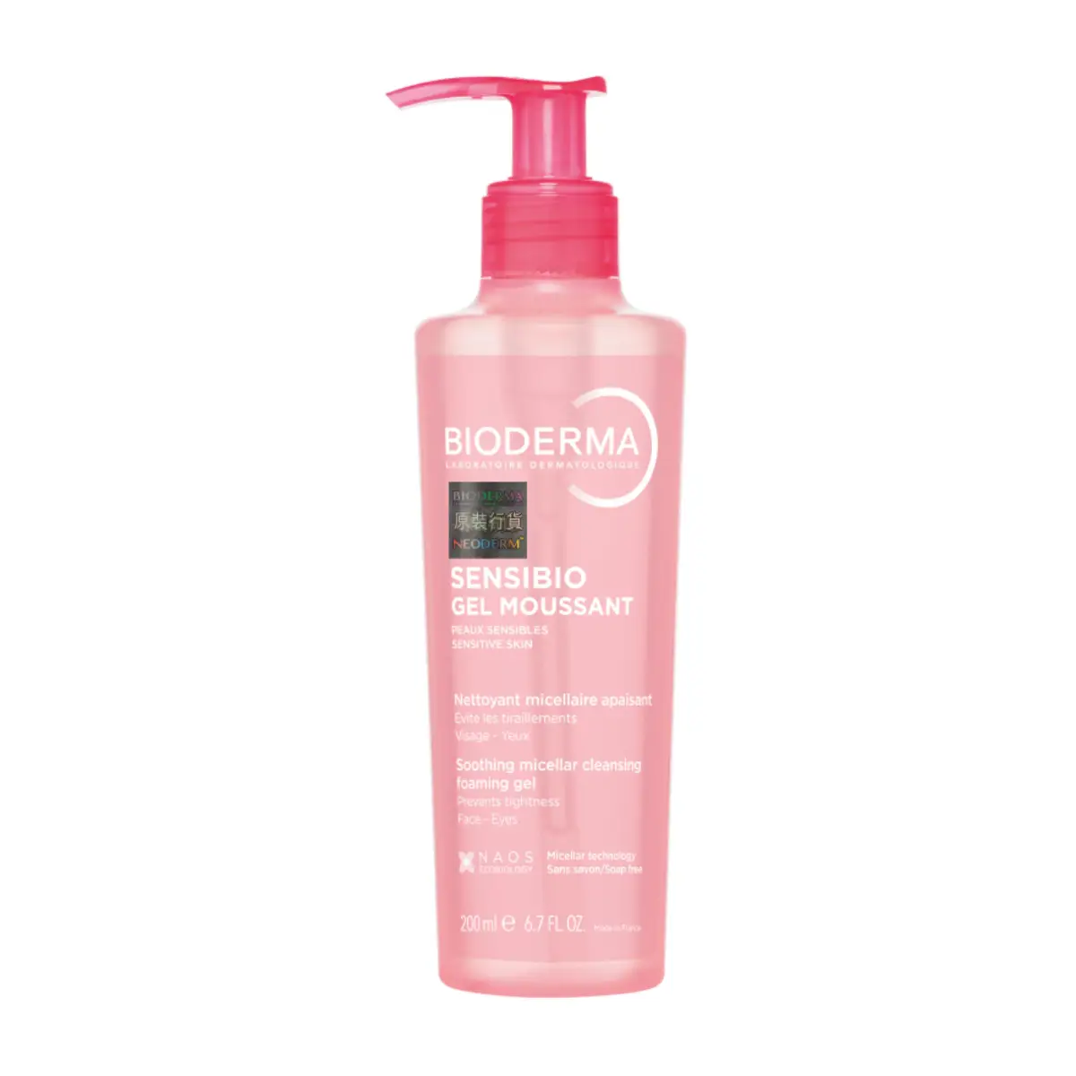 Bioderma紓敏潔面啫喱 200毫升