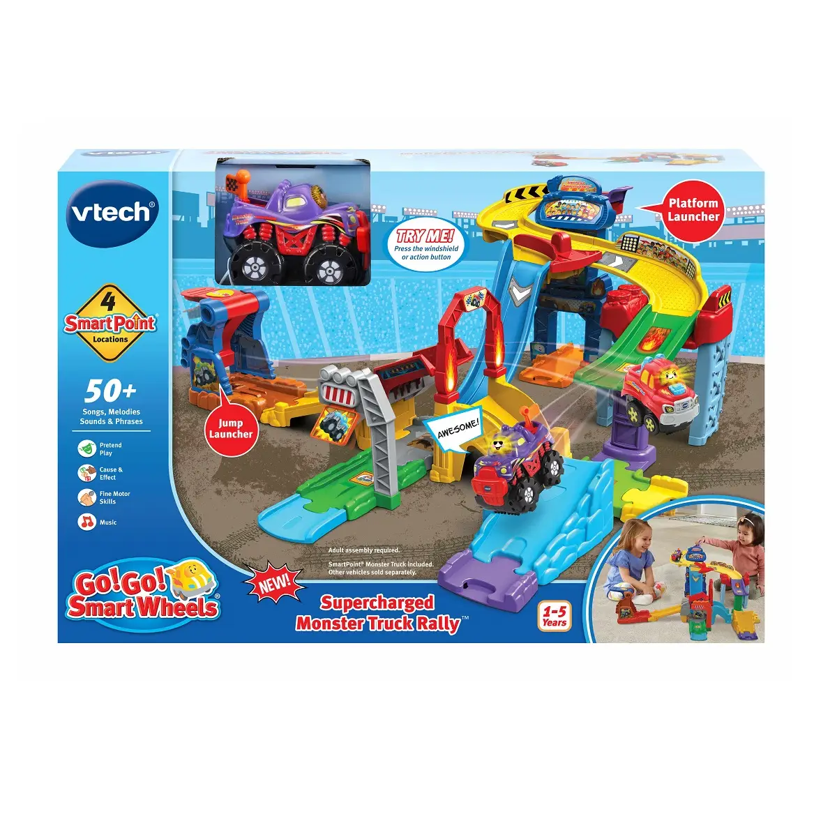 Vtech 互動學習車系列-電動卡車王-F (只限送貨上門)