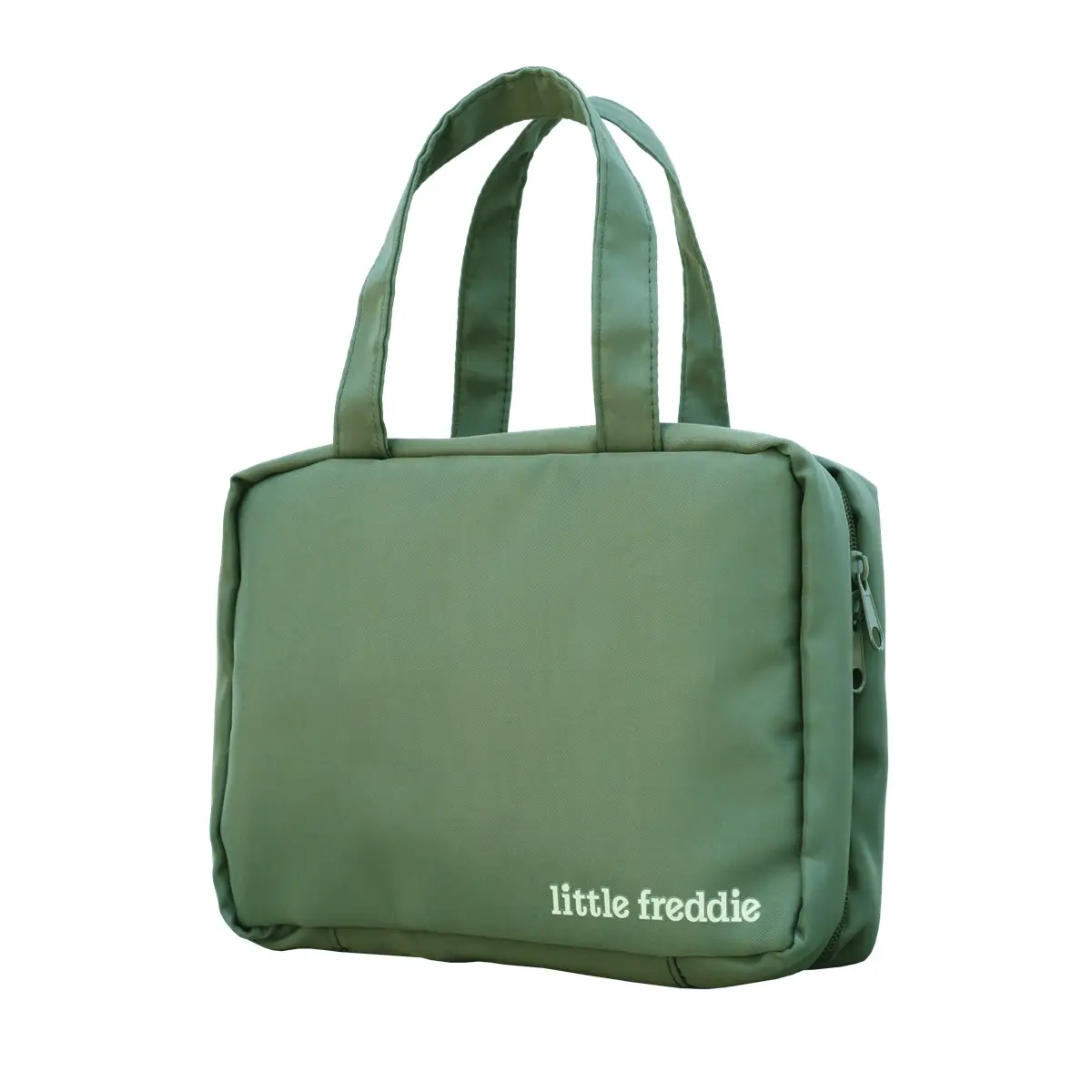 Little Freddie Travel Bag - Dark Green [26cm X 17cm]