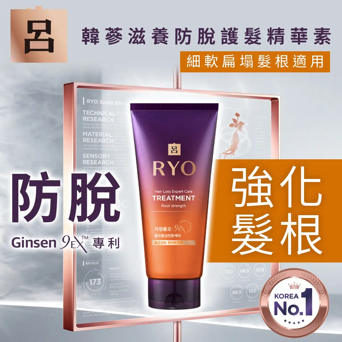 Ryo Hair Loss Care Treatment (For Root Strength) 330ml