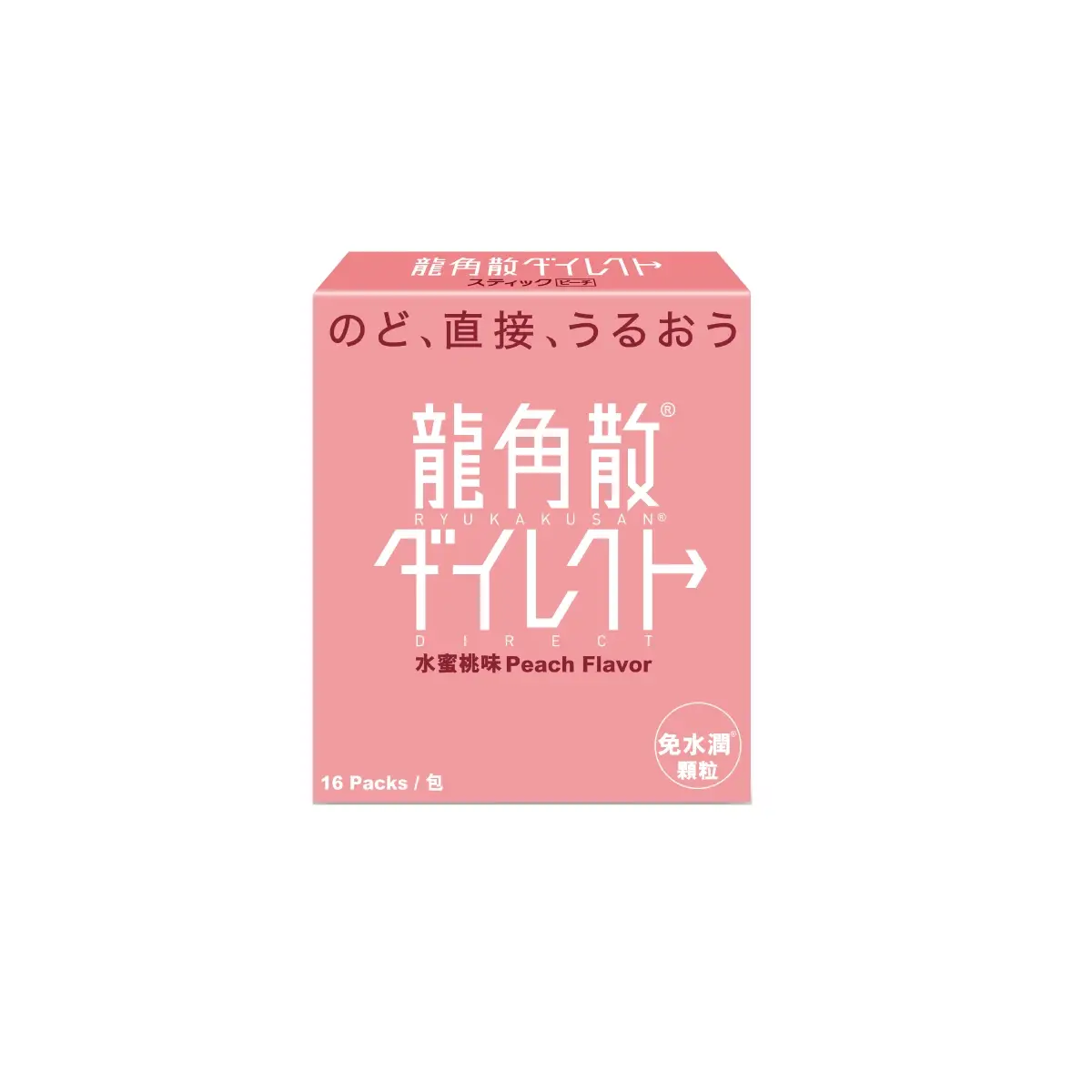 Ryukakusan Direct Stick Peach 16pcs