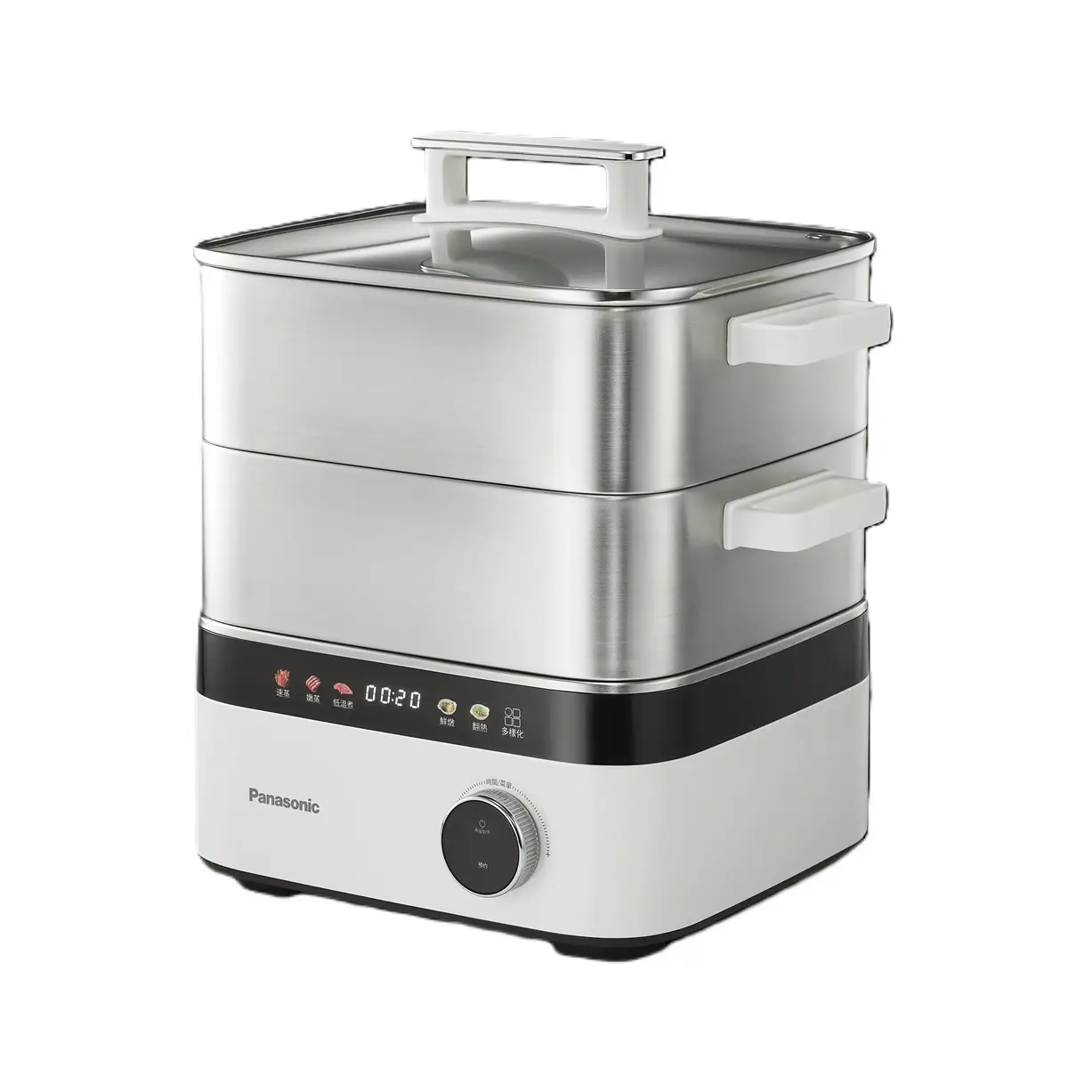 Panasonic NF-Sm21-W Electric Steamer White 1pc (Home Delivery Only)