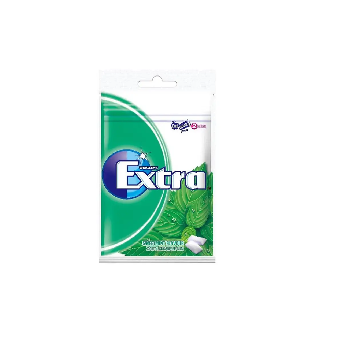 Extra益達曬駱駝無糖香口珠(清甜薄荷) 20粒