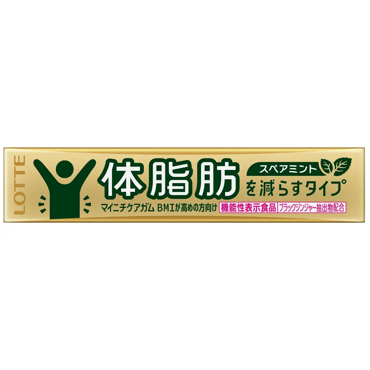 日本樂天體脂減香口膠21克