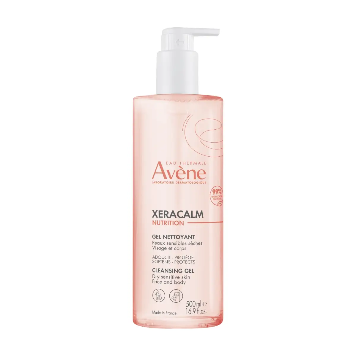 Avene XeraCalm Nutrition Cleansing Gel 500ml