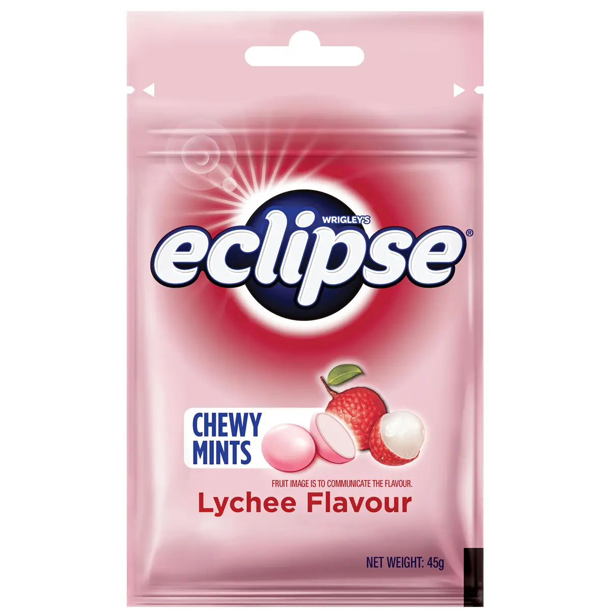 Eclipse Chewy Mints (Lychee) 45g