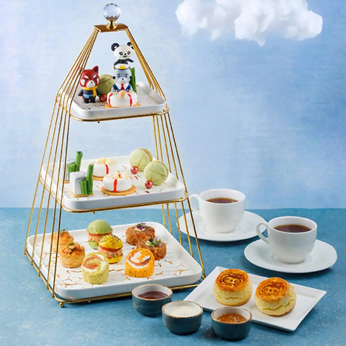 Hong Kong Ocean Park Marriott HIGHTEA Set Voucher 1pc (Home Delivery Only)