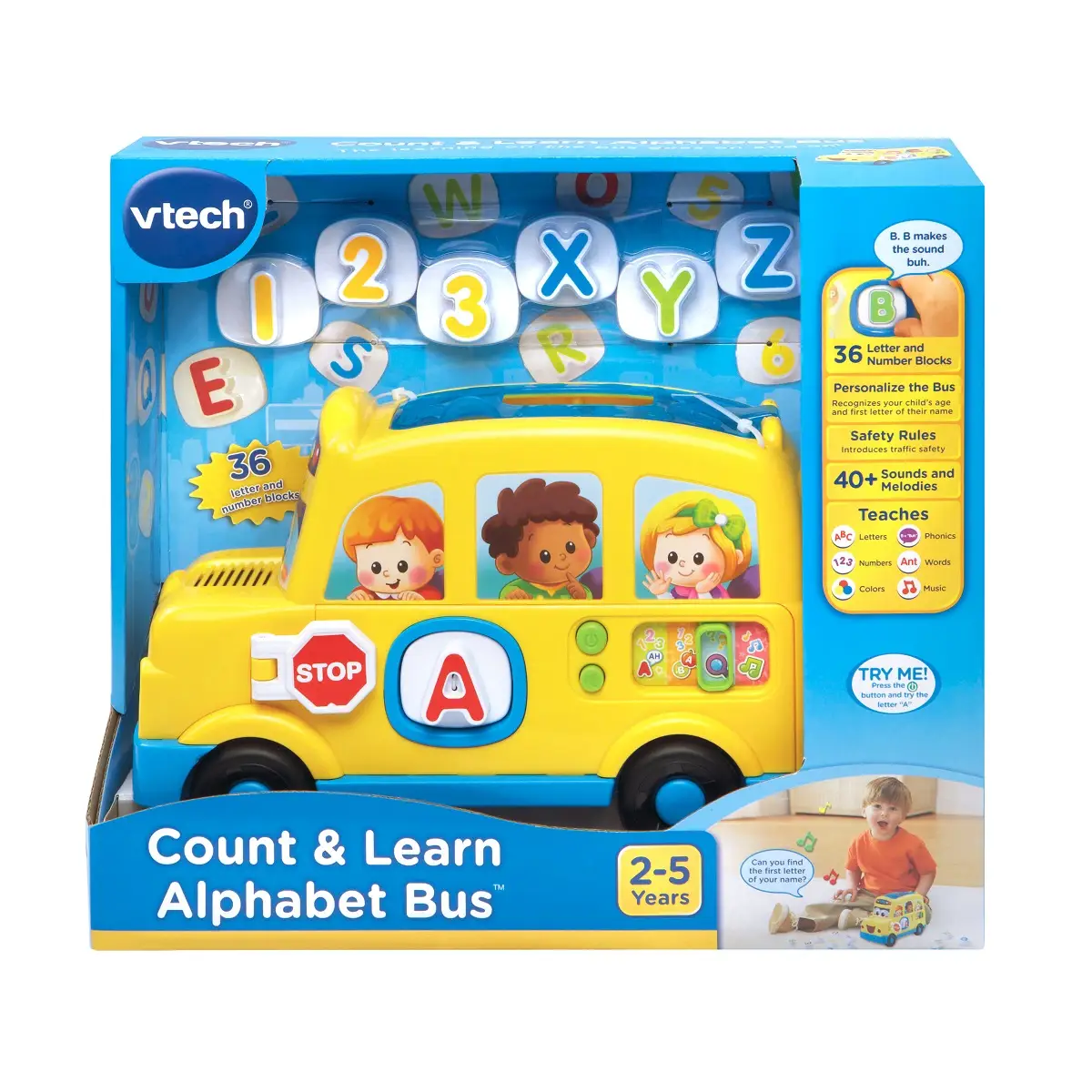 Vetch Count & Learn Alphabet Bus 1pc (Eugene Baby Expo Only)