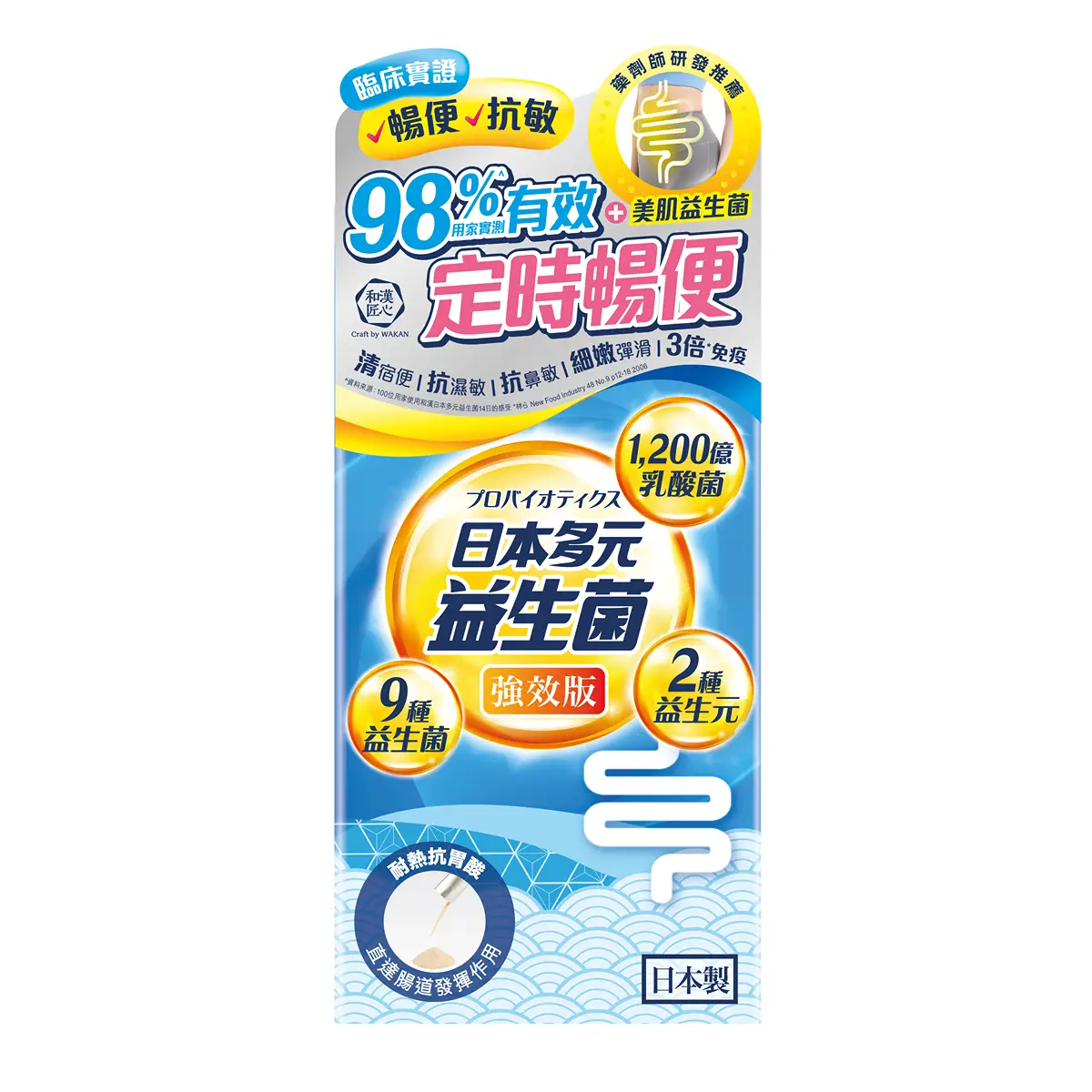 Craft by Wakan Japan Probiotics 30pcs