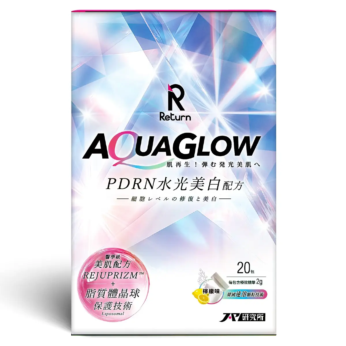 Return Aqua Glow PDRN Quick-Melt 20pcs