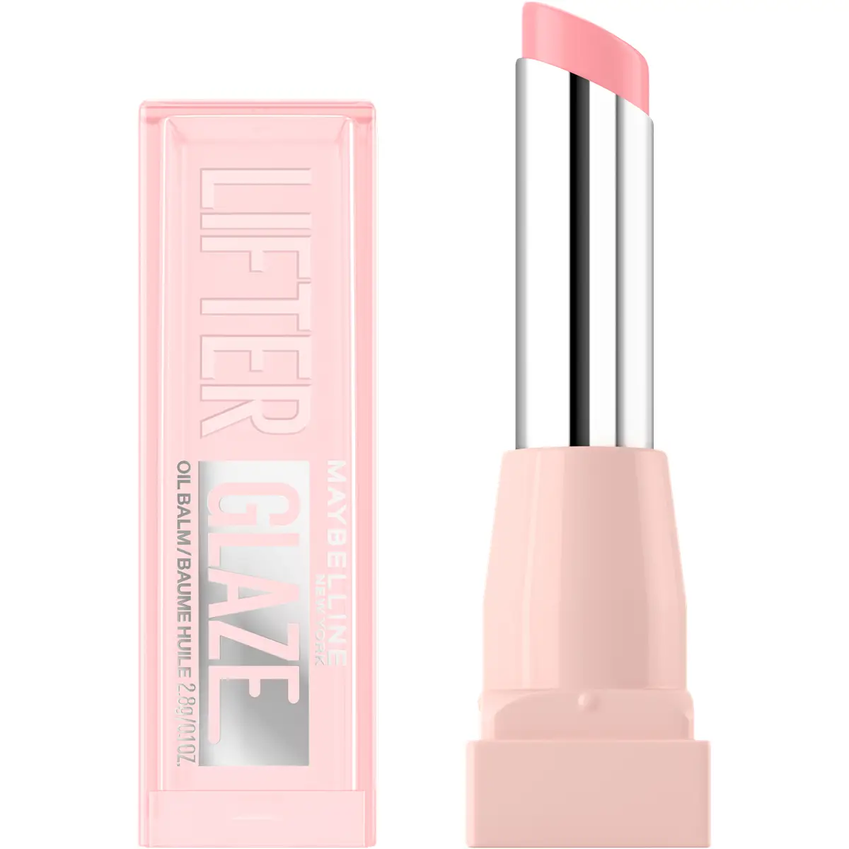 Maybelline透明質酸嘟嘟水潤唇膏(002清透柔粉) 2.8克