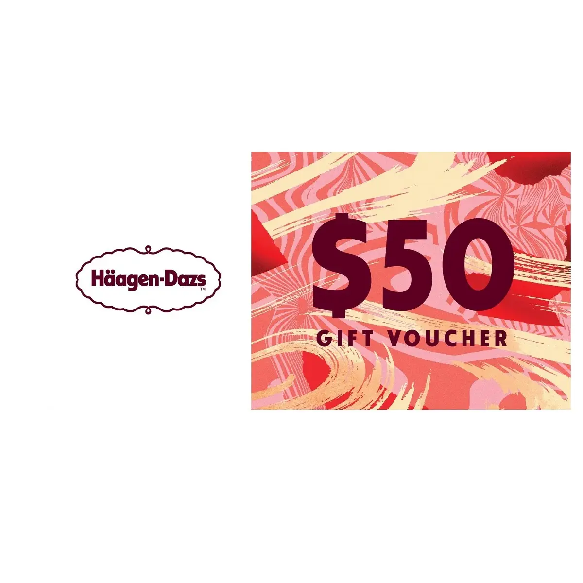 L-HAAGEN-DAZS $50雪糕禮券