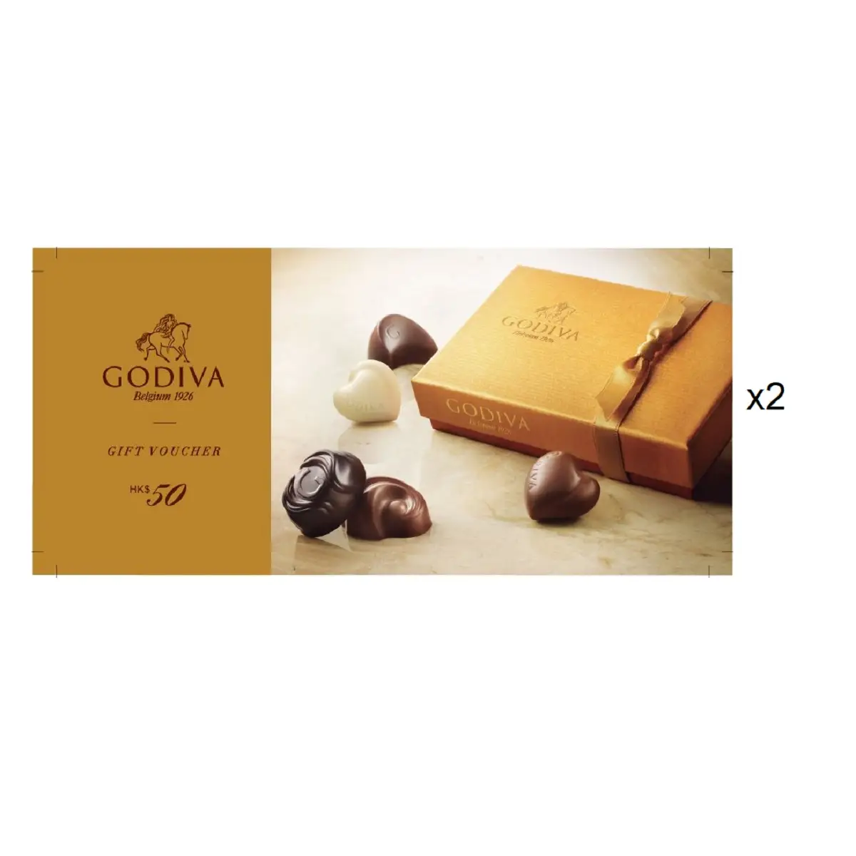 AHC_Godiva GV $50 x 2 pcs-F