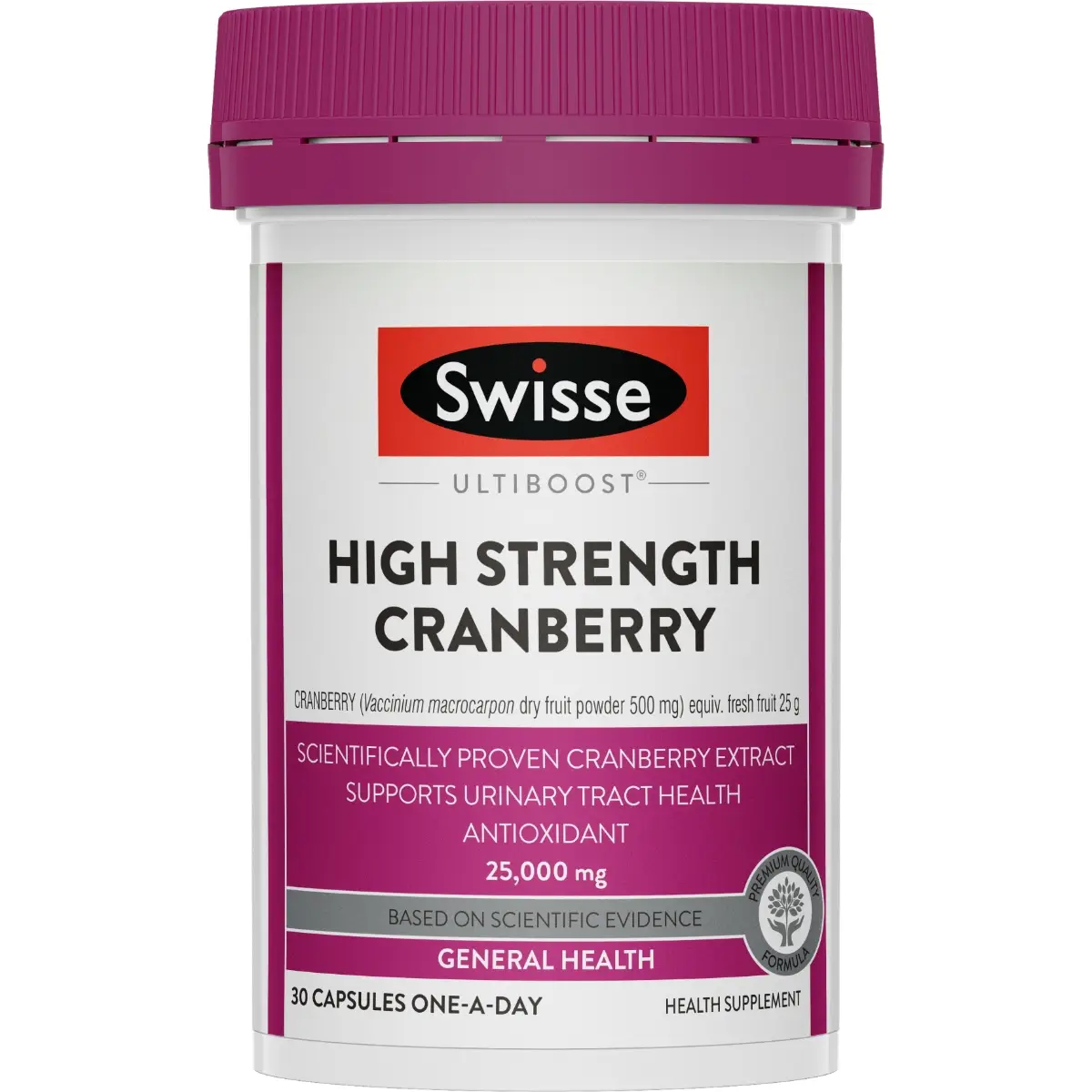 SWISSE濃縮蔓越莓30粒