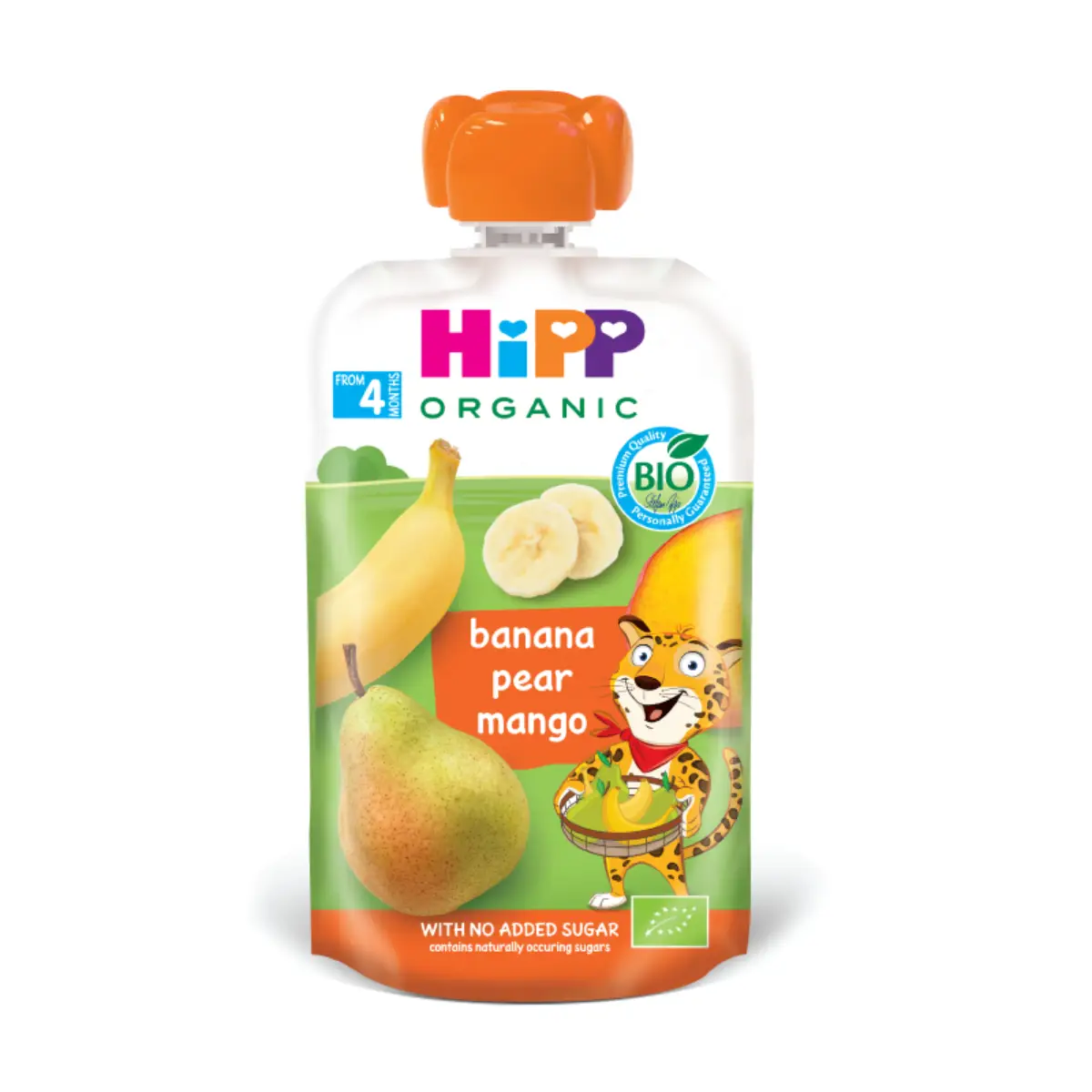 HiPP Banana Pear Mango (4 Months+) 100g (Random New/Old Package)