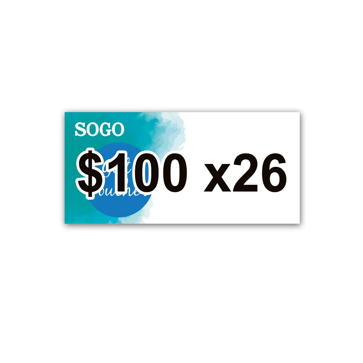 Sogo $2600coupon (Home Delivery Only)