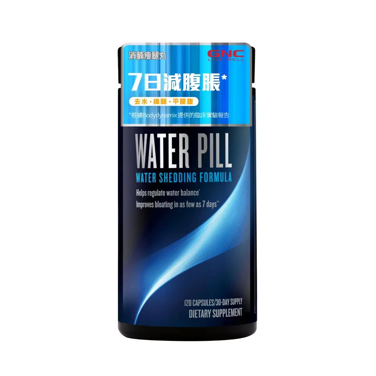GNC Bodydynamix Water Pill 120pcs