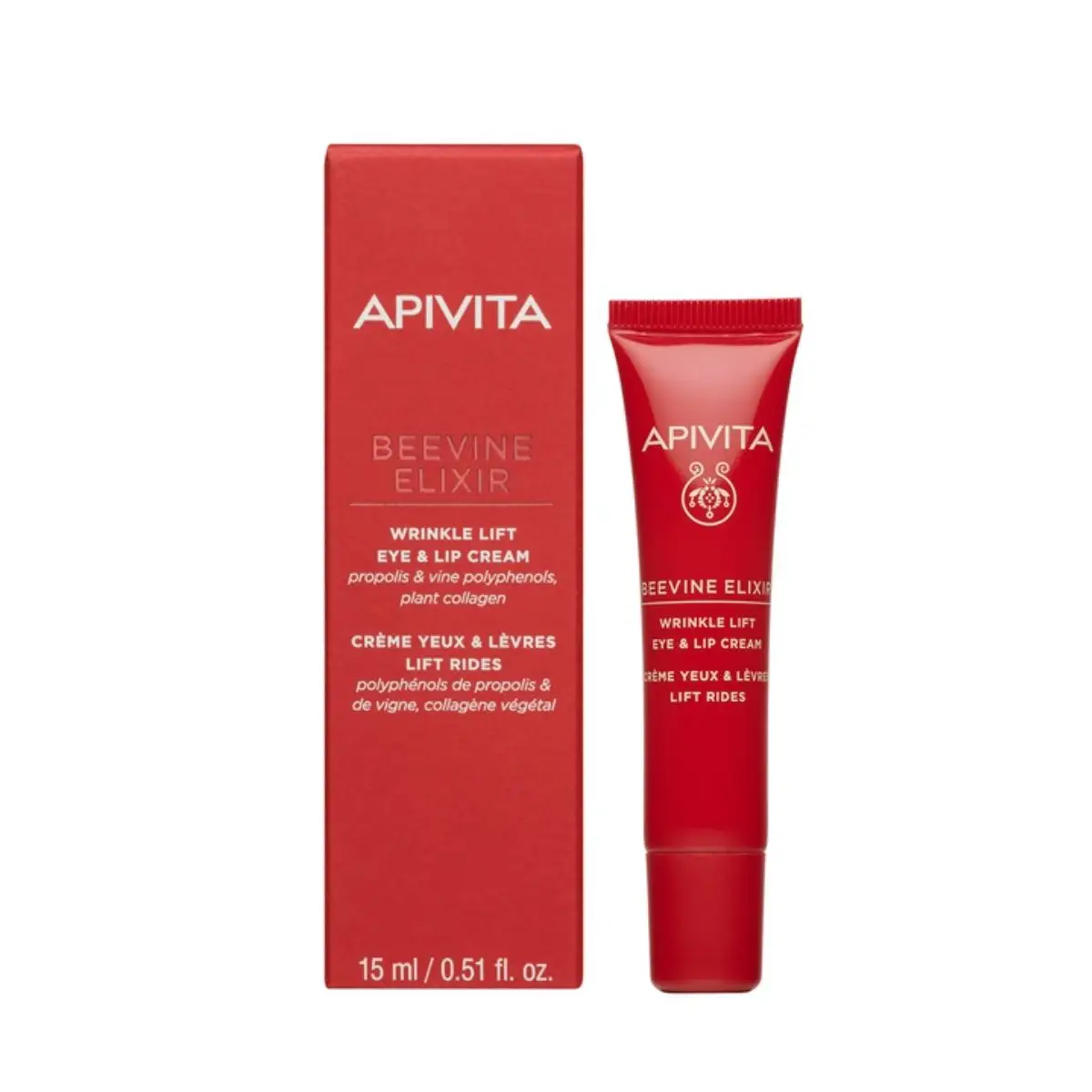 APIVITA Beevine Elixir Wrinkle Lift Eye & Lip Cream 15ml