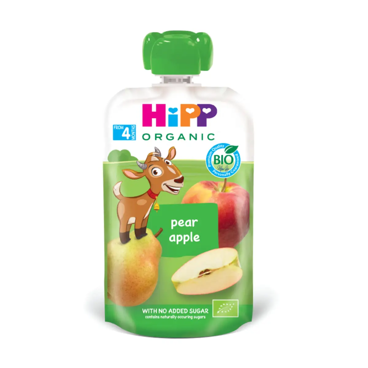 HiPP Pear Apple Pouches (4 Months+) 100g