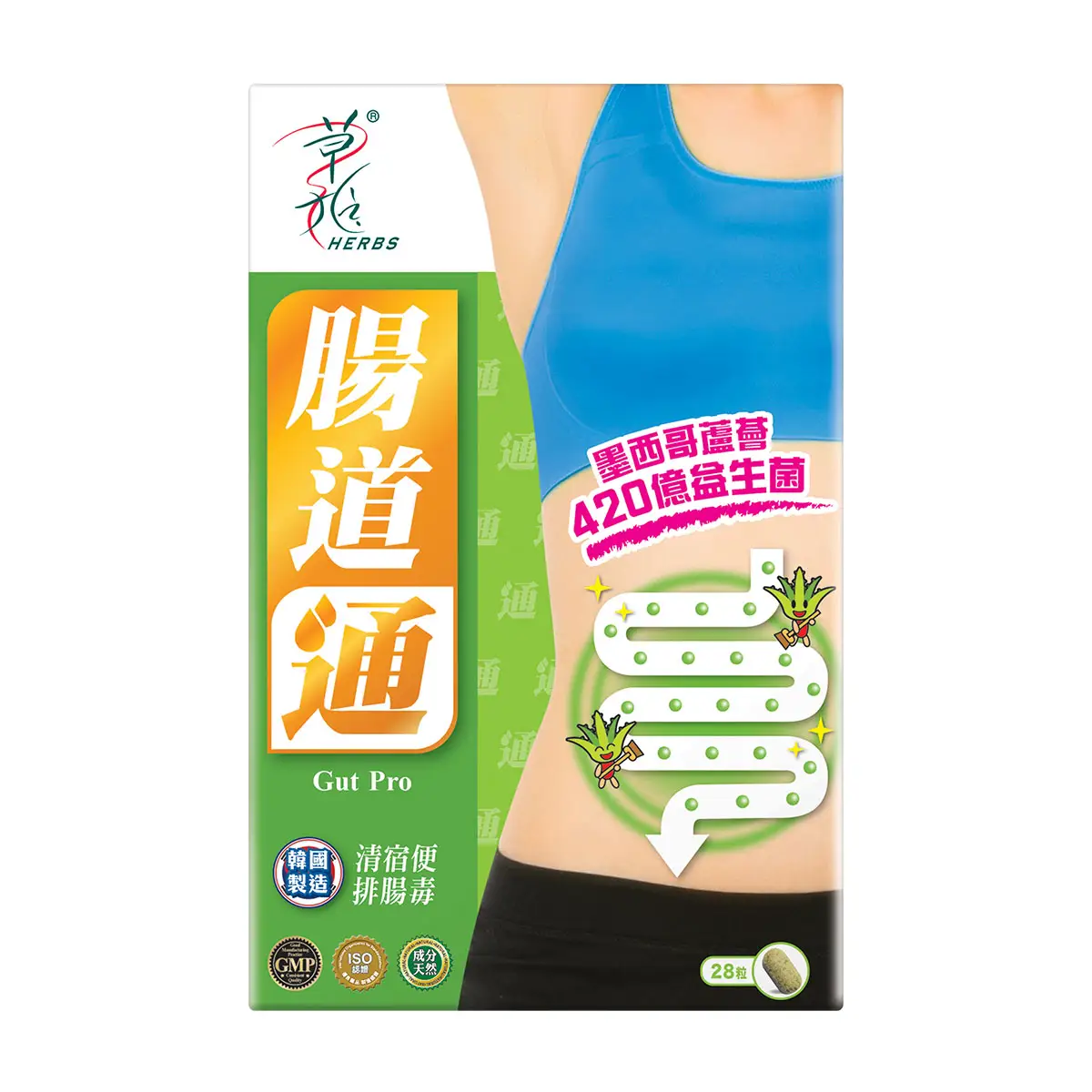 草姬腸道通28粒