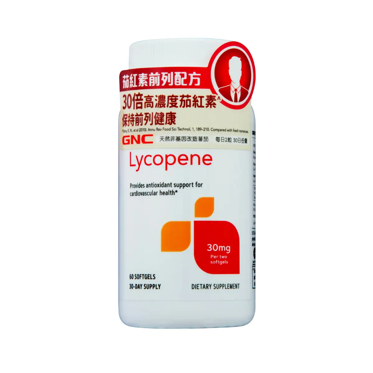 GNC茄紅素前列配方30毫克 60粒
