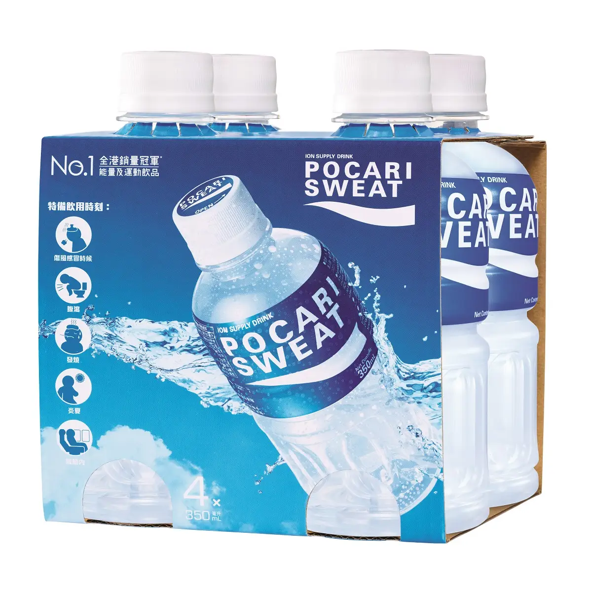 Pocari Sweat Drink 350ml x 4pcs