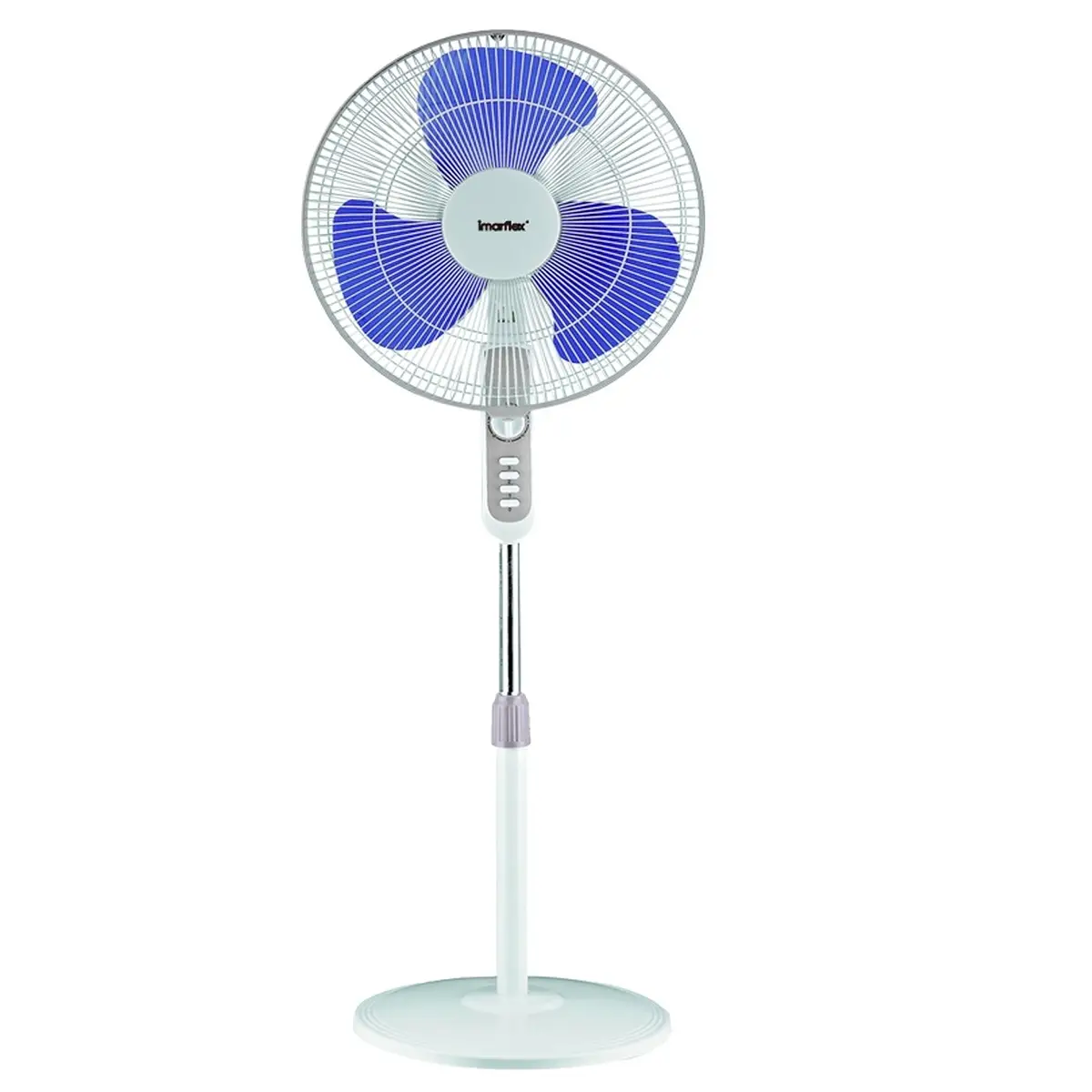IMARFLEX "Sugang" 16 inch metal strong wind floor fan (Home Delivery Only)
