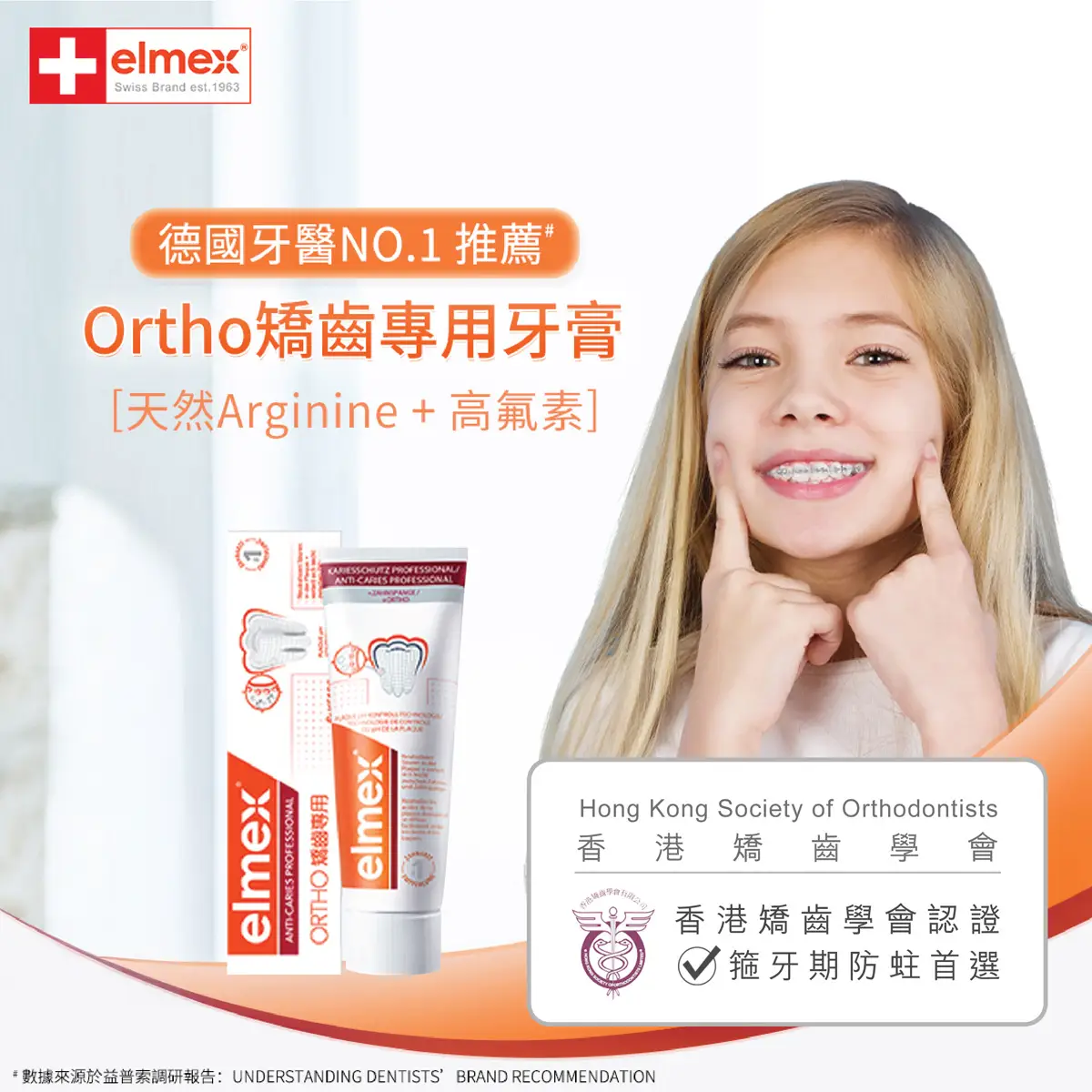 Elmex Ortho Toothpaste 75ml