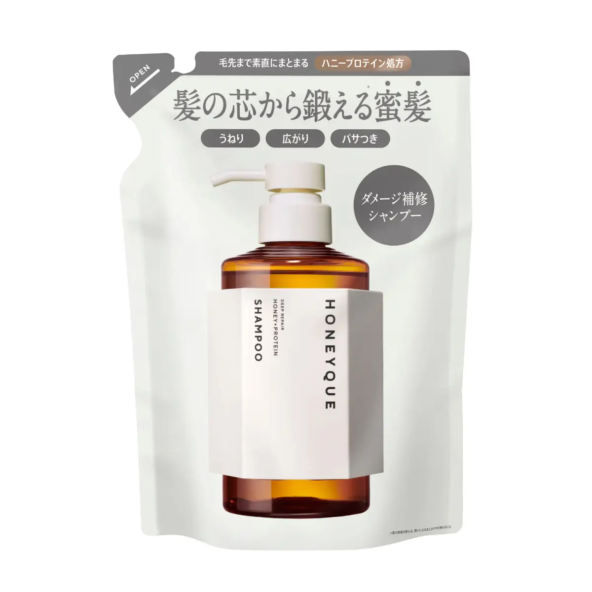 Honeyque Deep Repair Honey + Protein Shampoo (Refill) 400ml
