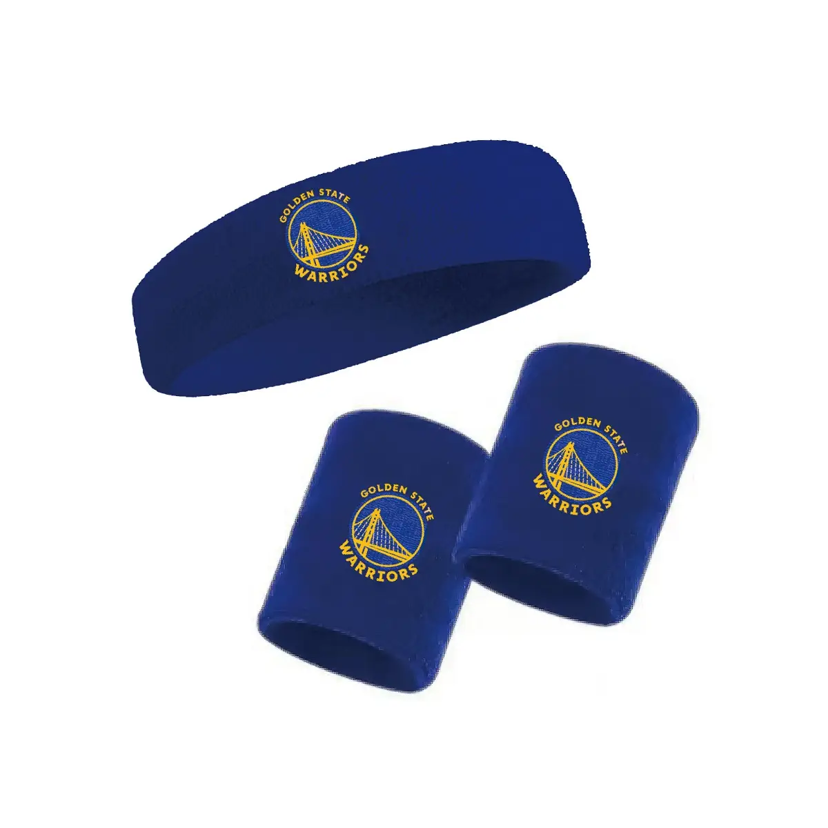 Gillette NBA Warriors Headband & Wristband Set