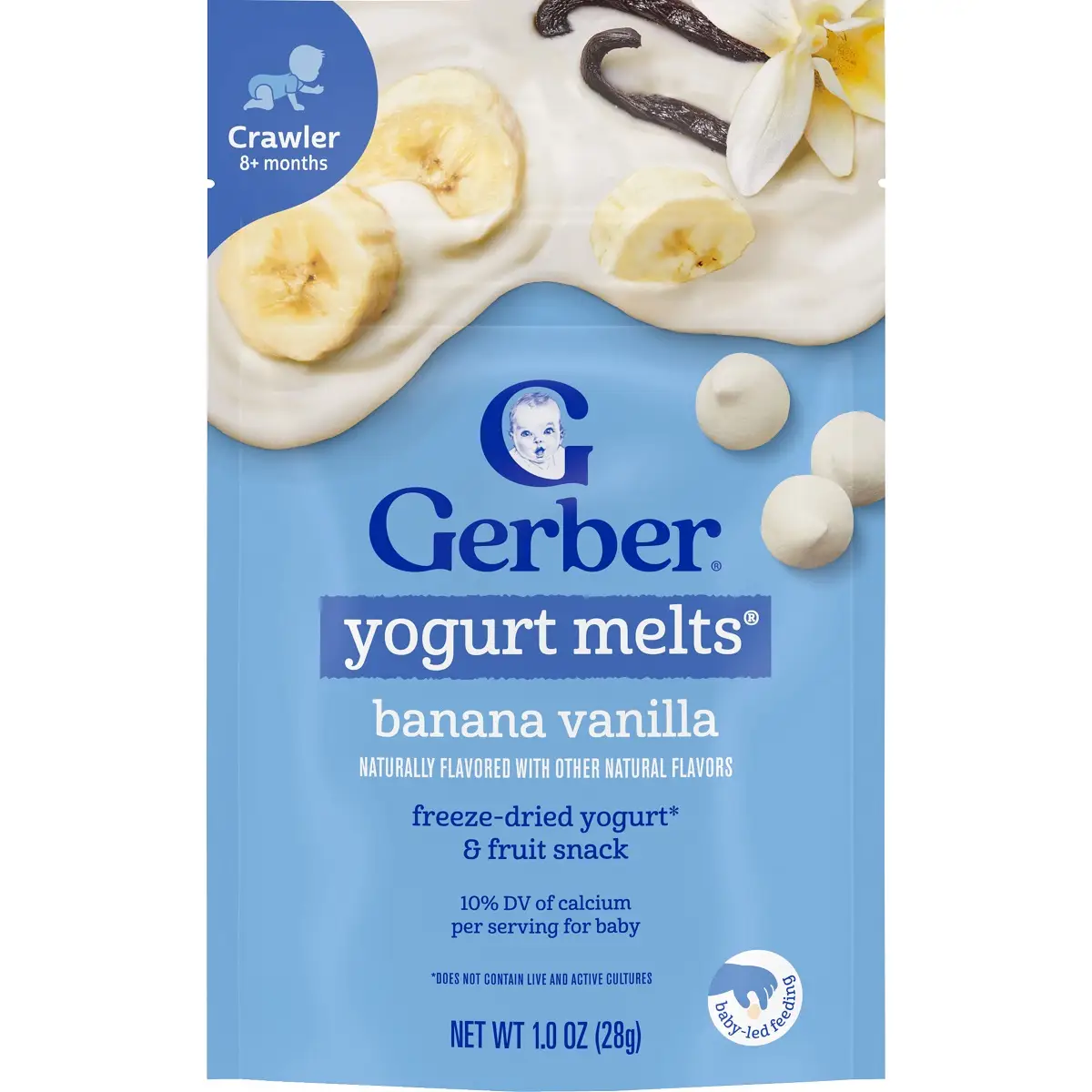 Gerber Yogurt Melts (Banana Vanilla) 28g