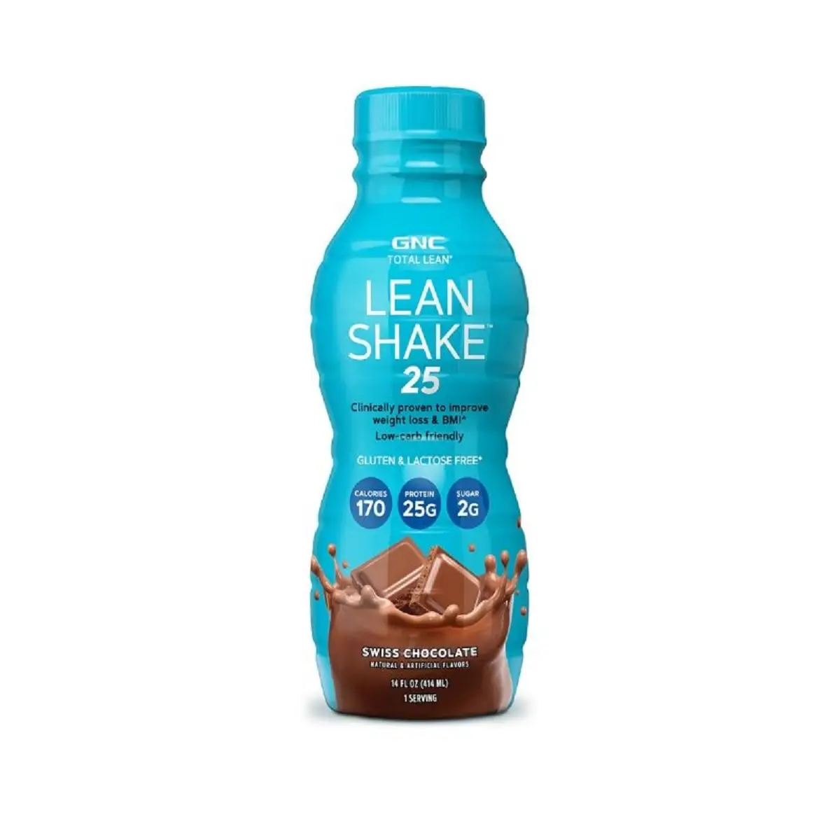 GNC Lean Shake 25輕營代餐單樽飲品(朱古力) 414毫升