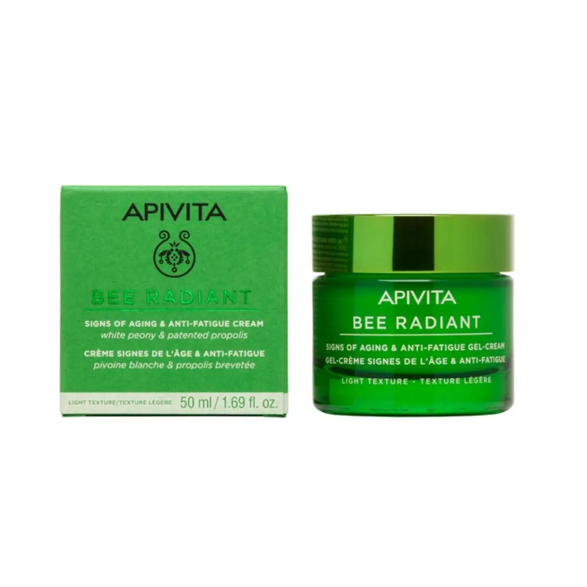 APIVITA Bee Radiant Signs of Aging & Anti-Fatigue Gel-Cream (Light Texture) 50ml