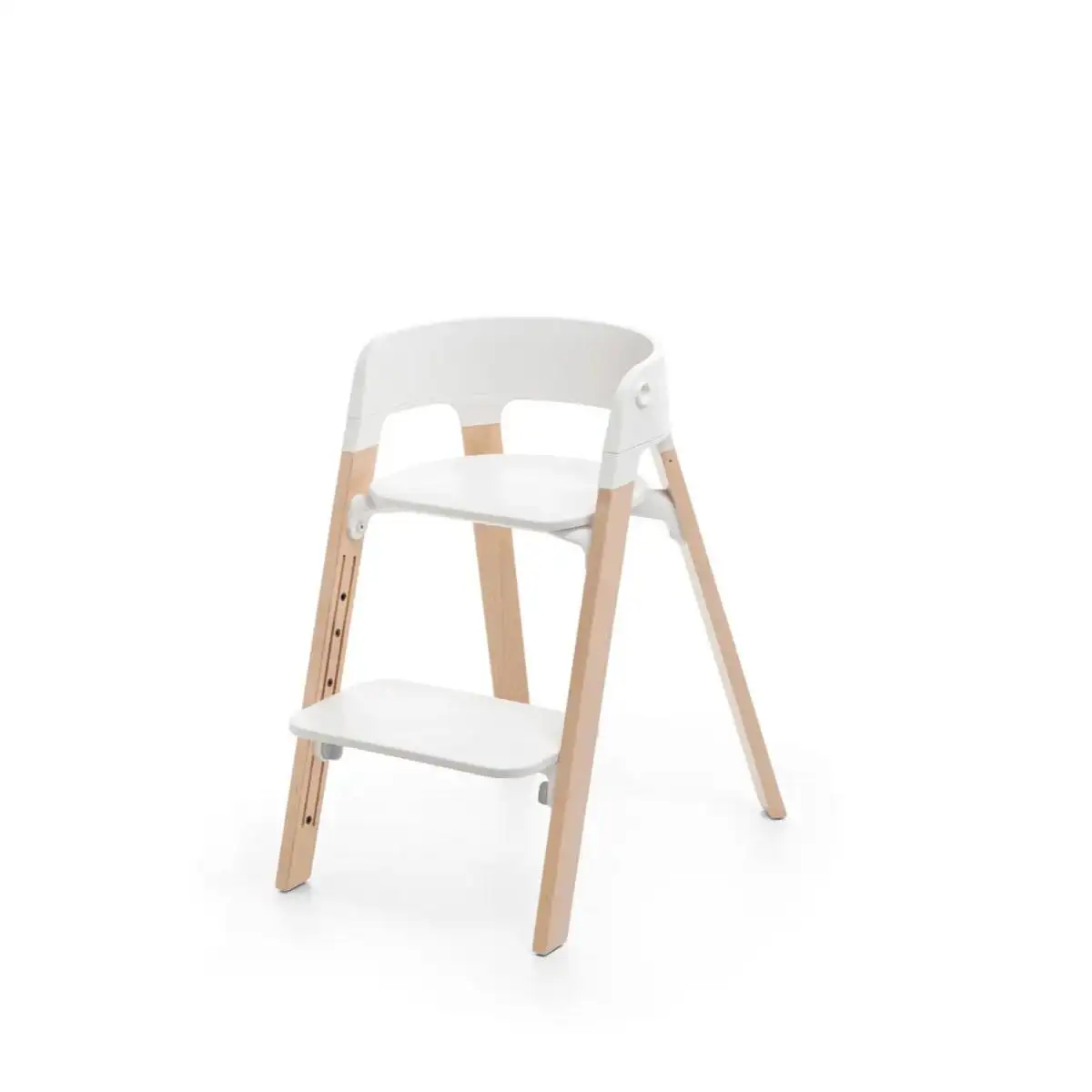 Stokke Steps Chair Complete White Natural (Eugene Baby Expo Only)