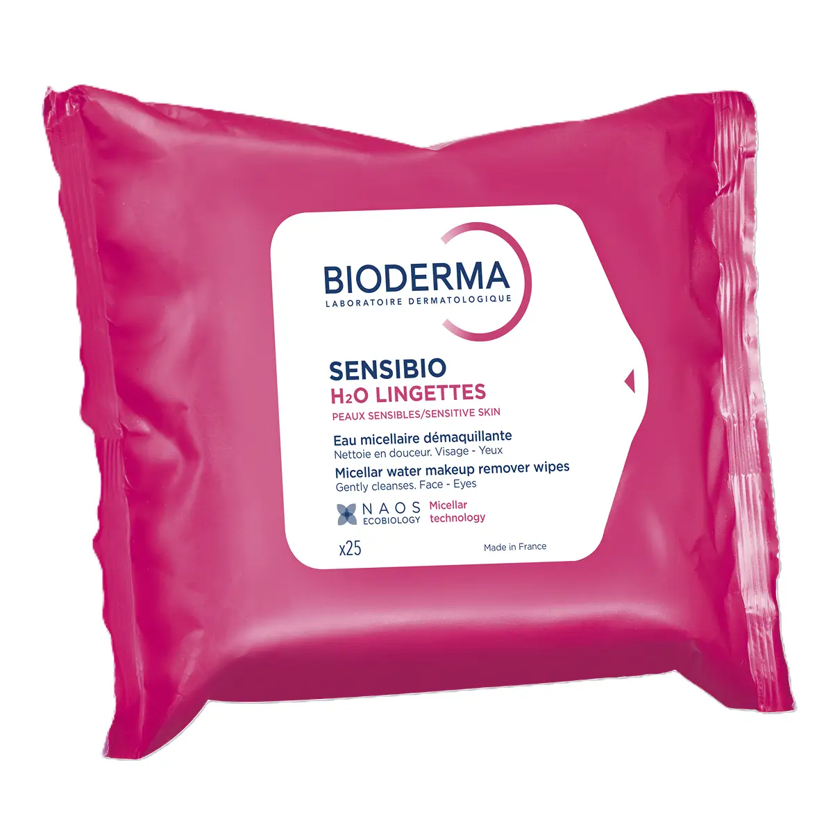 Bioderma紓敏卸妝潔膚濕巾 25片