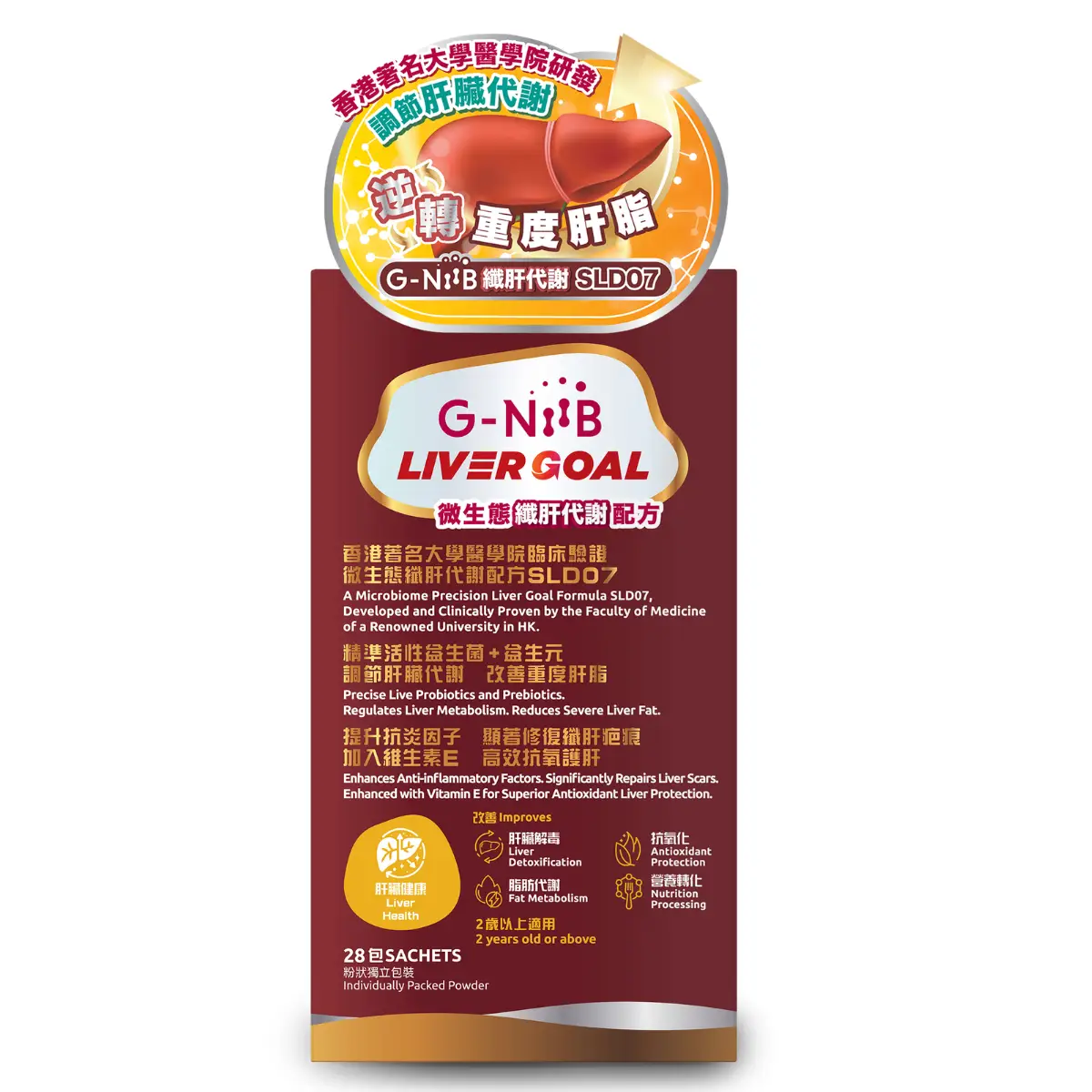 G-NIIB 微生態纖肝代謝28S