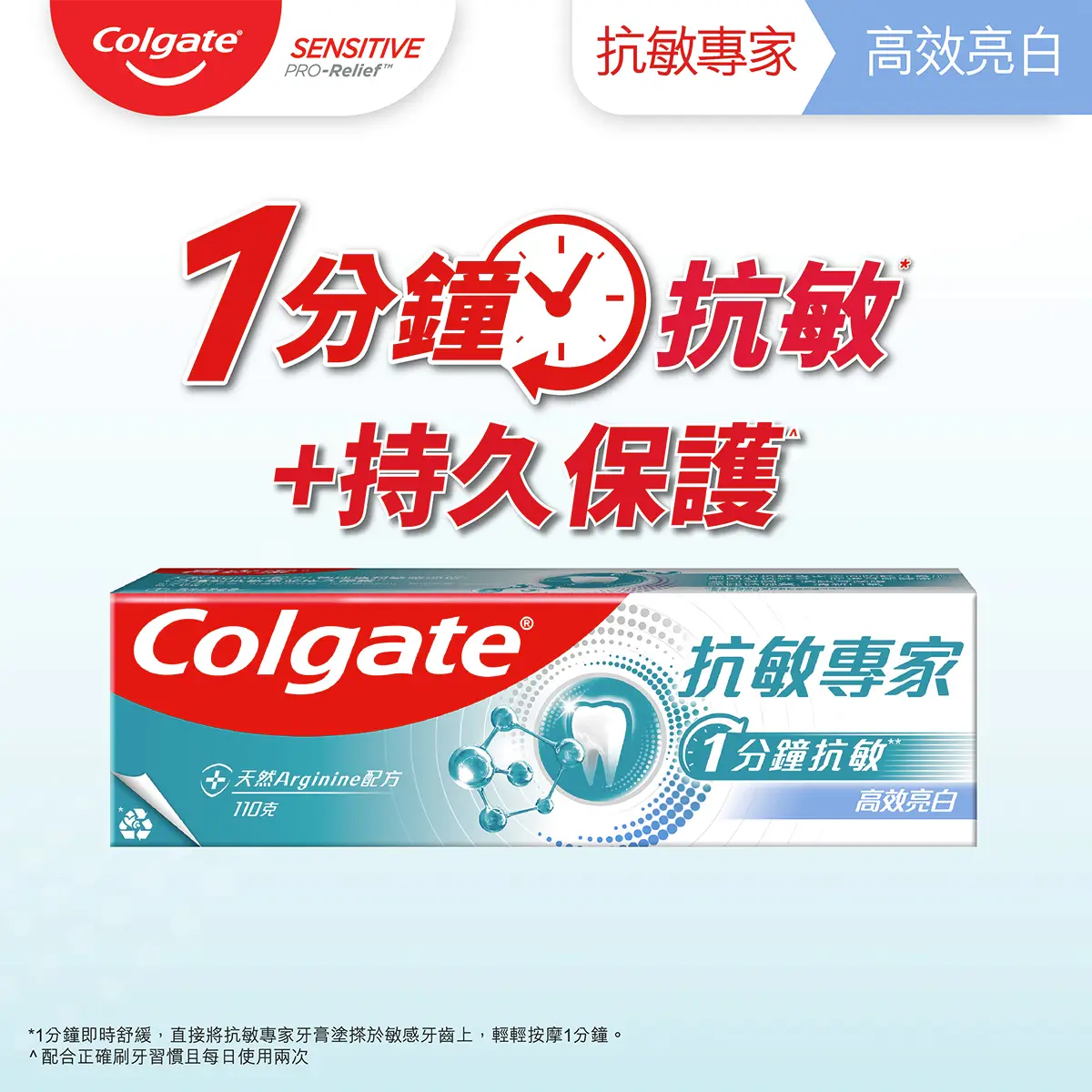 Colgate Sensitive Pro-Relief Whitening Toothpaste 110g