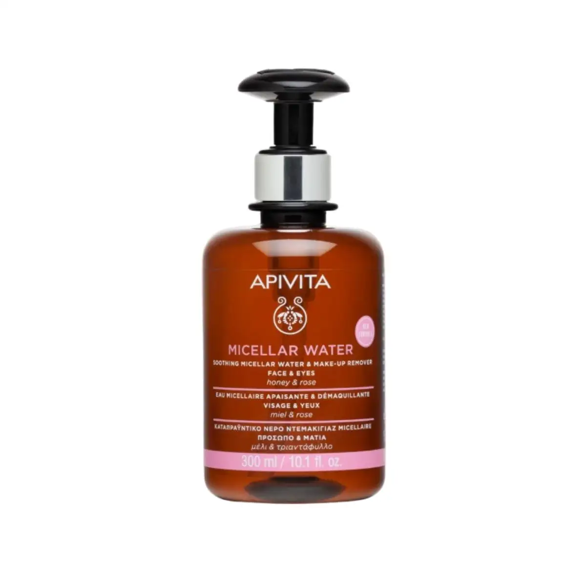 APIVITA Cleansing Micellar Water with Rose & Honey 300ml