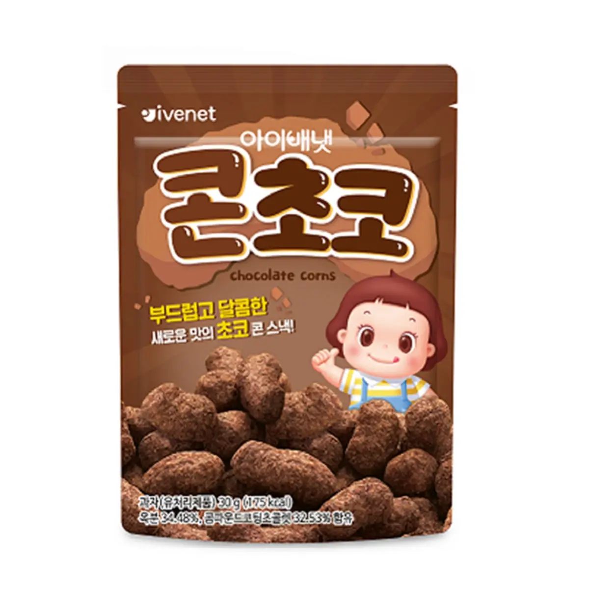 Ivenet Bebe Choco Corns (30g)
