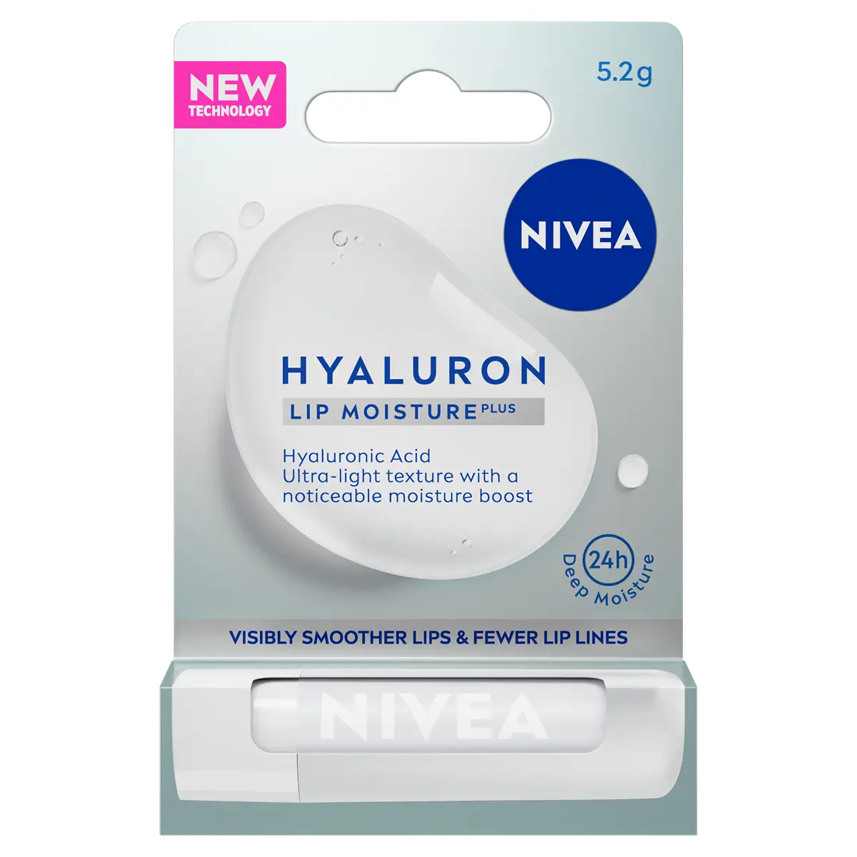 Nivea Hyaluron Lip Moisture Plus Lip Balm 5.2g