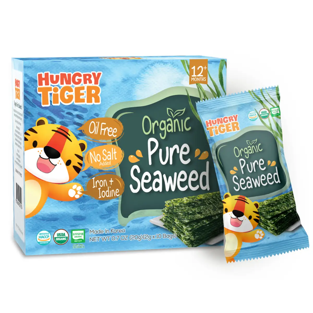 Hungry Tiger有機嬰幼兒純紫菜 20克