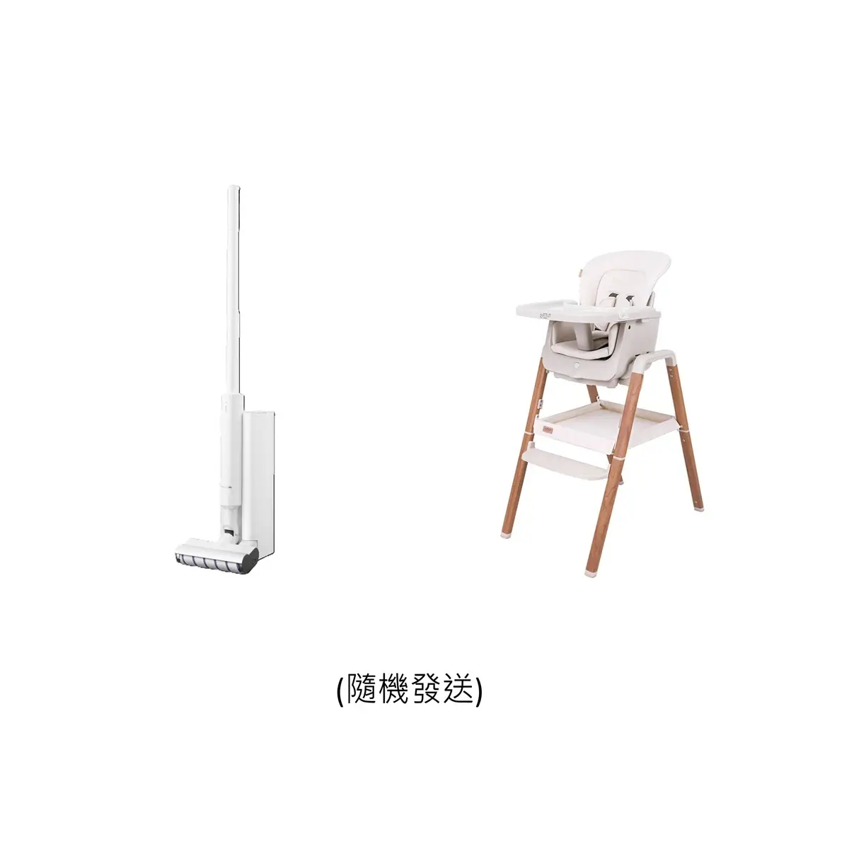 Panasonic MC-KC1 輕巧型無線吸塵機(白色)/Tutti Bambini Nova 多功能餐椅(胡桃木襯米色)換領信(隨機發送) (只限送貨上門)