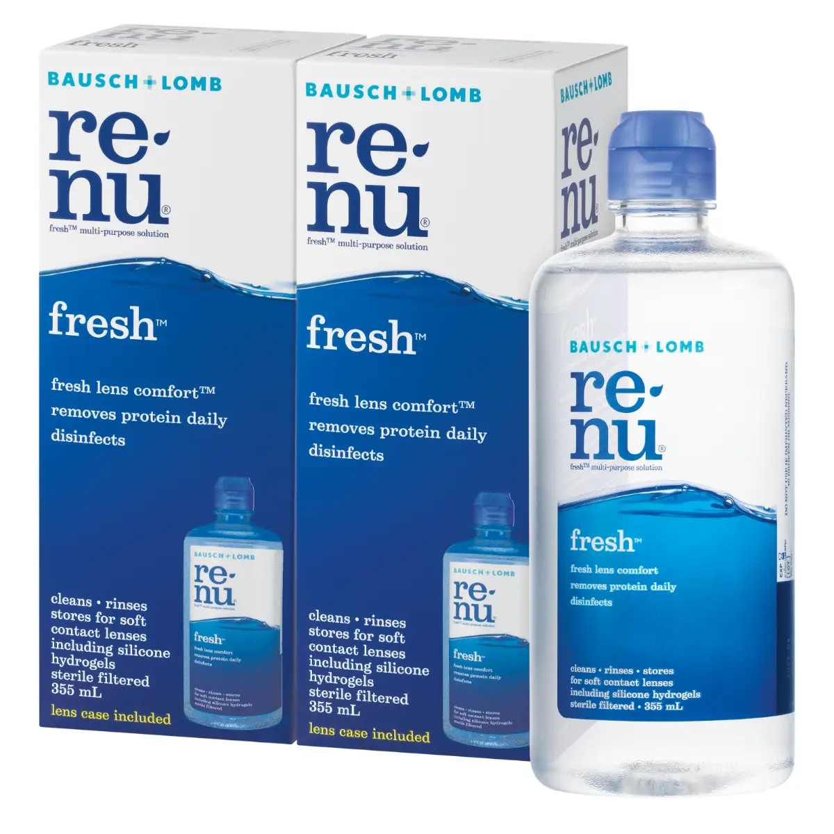 Bausch & Lomb Renu Multi-Purpose Solution 355ml x 2 Bottles
