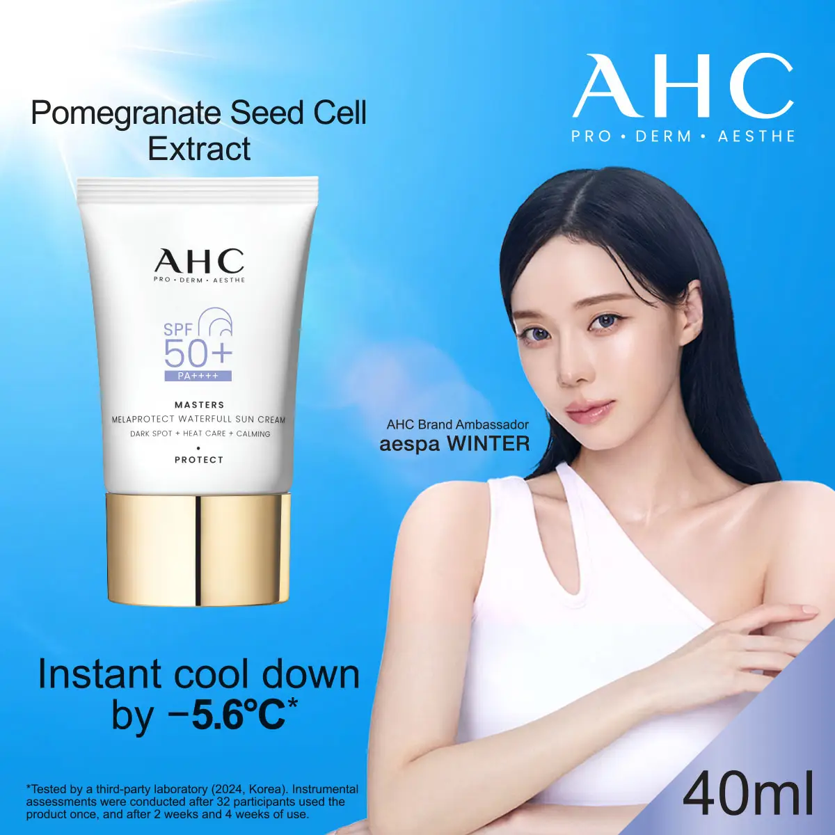 AHC Masters Melaprotect Waterfull Sun Cream 40ml